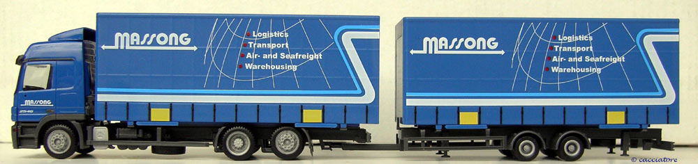 Herpa 10/2004 MB Actros L TZ Curtain