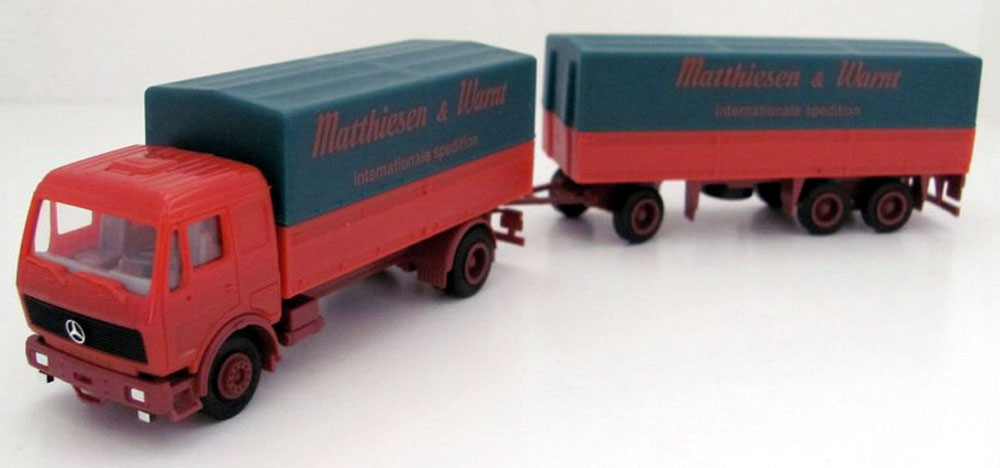 Herpa 05/1987 MB 1632 HZ PR PL