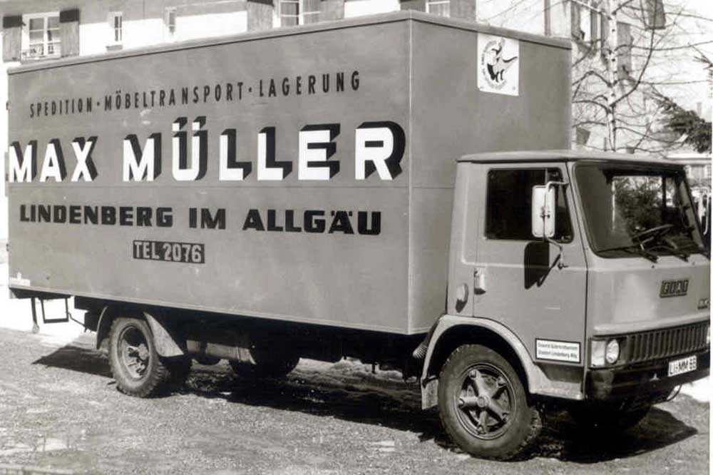Max Mller Spedition,  D - Opfenbach (Lindau/B)     Fiat