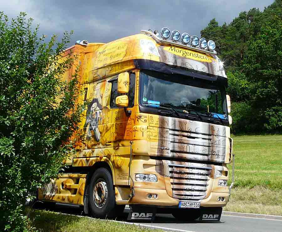 Holger Morgenstern Transporte, D - Haßfurt DAF XF 105 SC