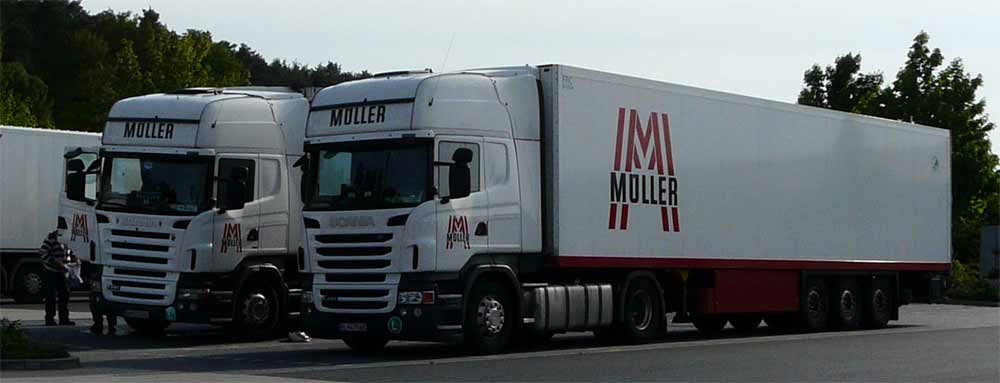 Müller-Transporte, A - Wiener Neudorf Scania R TL