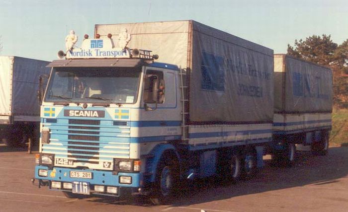 NTS Nordisk Transport Schweden, Schweden Scania 142