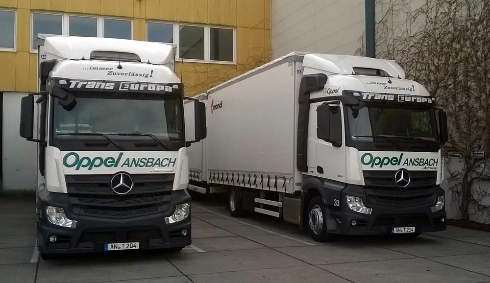 Lkw-Foto : MB Actros Bigspace von Oppel, D - Ansbach
