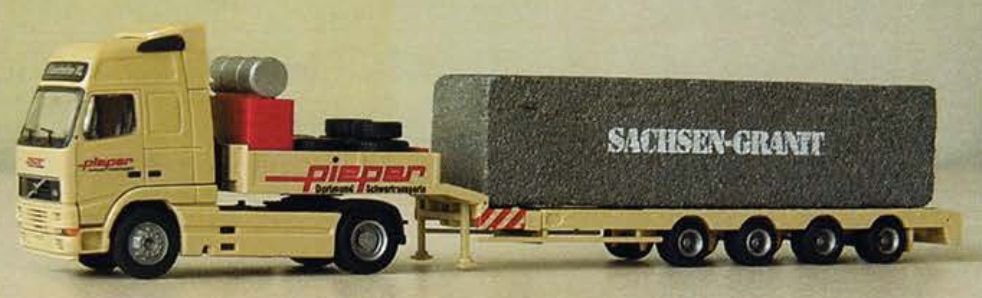 Albedo Modell-Lkw für Pieper Spedition - Schwertransporte, Dortmund