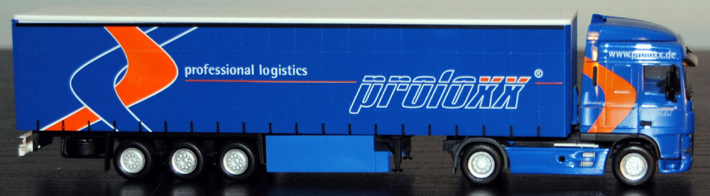 Herpa /. DAF XF 105 SC SZ Curtain