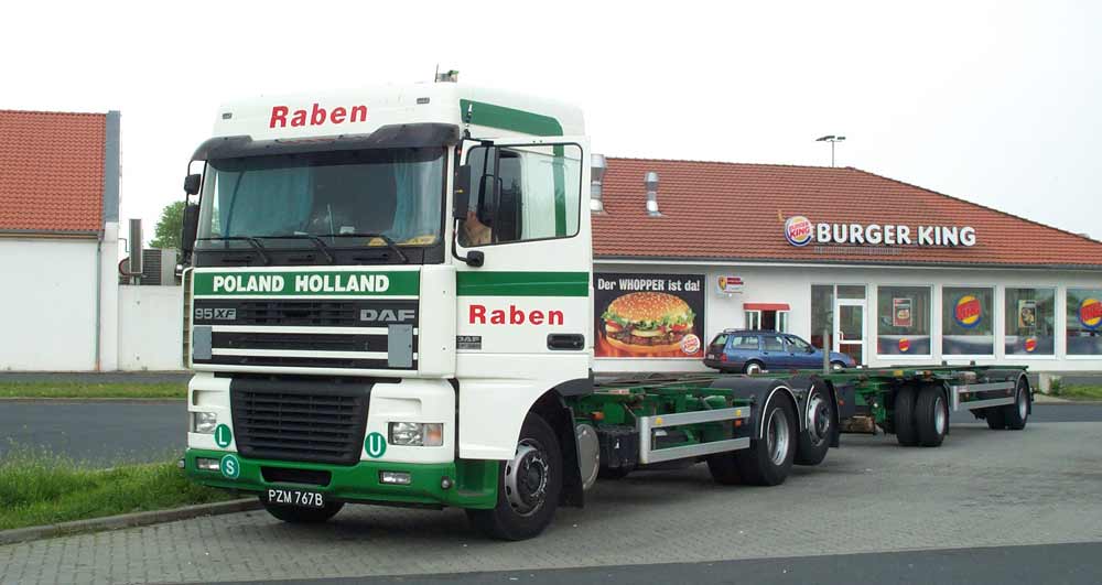 Raben Logistics, D - Mönchengladbach DAF 95 XF