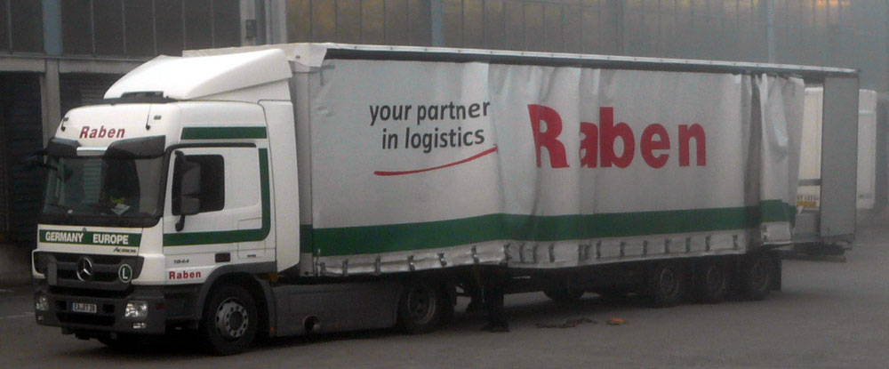 Raben Logistics, D - Mönchengladbach MB Actros L MP3
