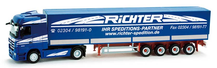 Herpa 09/2011 MB Actros LH MP3 SZ PR PL