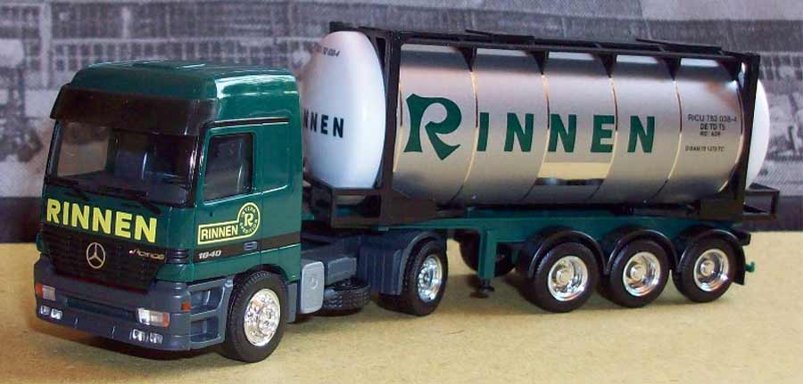 Herpa 04/2002 MB Actros L SZ Cont