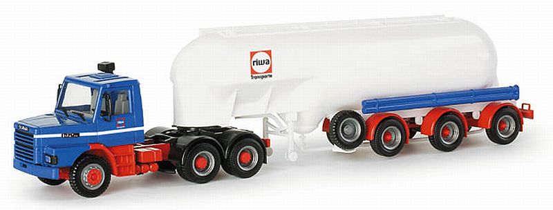 Herpa /. Scania 142 M - Hauber SZ ZI SI