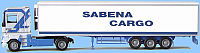 Sabena Cargo, B - Brüssel: Modell von A W M - 60067