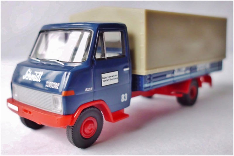 Brekina 09/2010 Hanomag-Henschel F55 MW PR PL