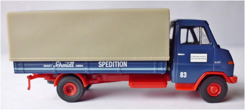 Brekina 09/2010 Hanomag-Henschel F55 MW PR PL