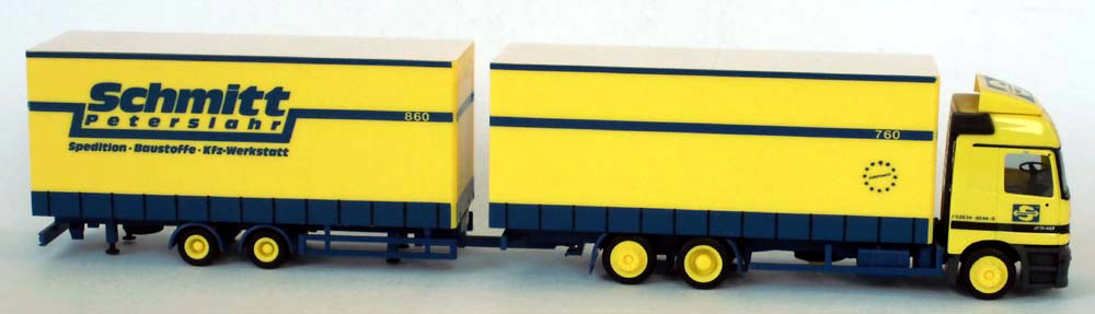 Herpa 05/1999 MB Actros L TZ JU PL