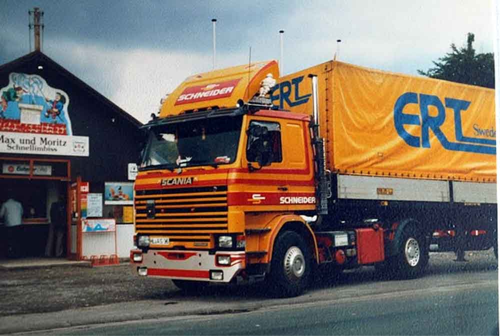 Schneider Trucking, D - Lübeck Scania 143