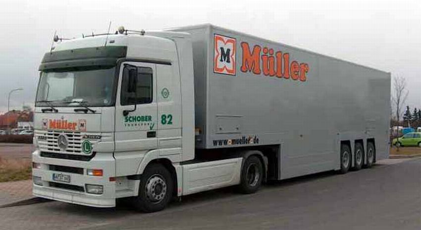  Schober Transport,  D - Weinstadt     MB Actros LH