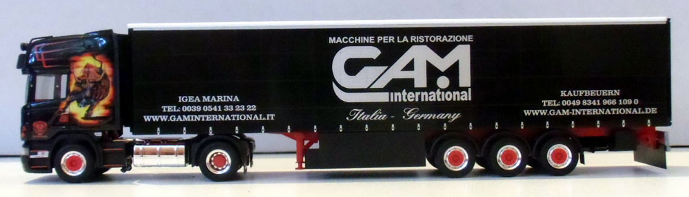 Herpa /. Scania R TL SZ Curtain