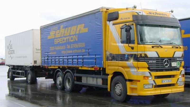 Alfred Schuon, D - Haiterbach MB Actros LH