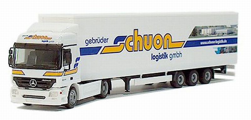Herpa 07/2005 MB Actros L MP2 SZ Curtain