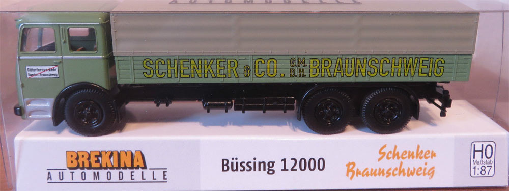 Brekina 02/2015 Büssing 12000 MW PR PL