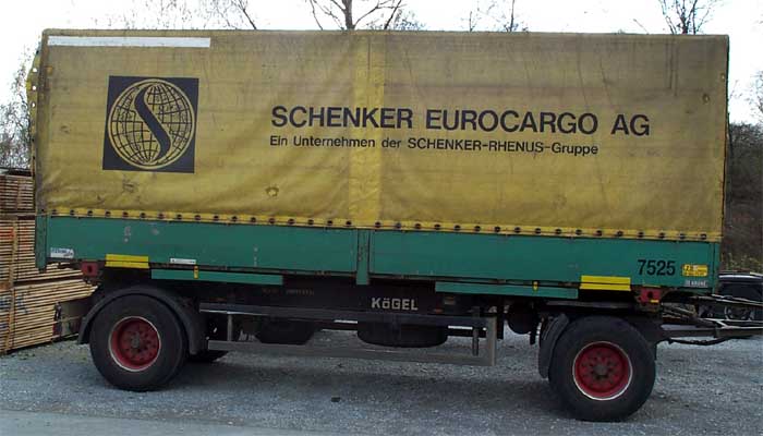  SCHENKER Eurocargo AG,  D - Dortmund     Anhnger