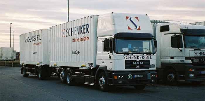 Schenker Spezialverkehre, D - Hagen MAN F 2000 HD