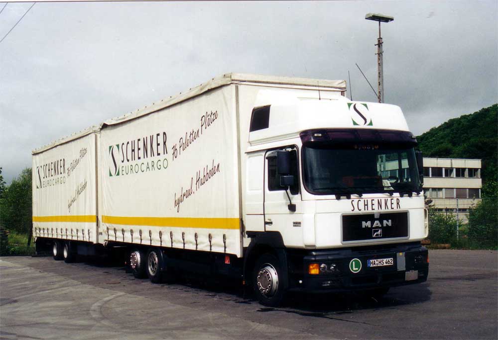 SCHENKER Eurocargo AG, D - Dortmund MAN F 2000 EVO HD