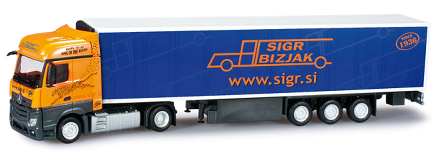 Herpa 02/2014 MB Actros Streamspace SZ KÜ KO