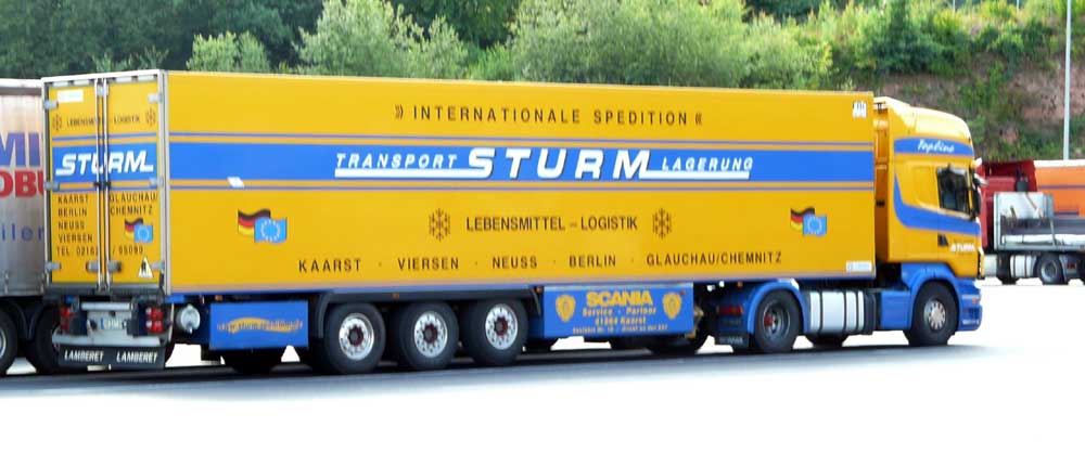  Sturm,  D - Kaarst     Scania R TL