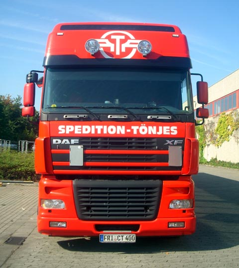 Tönjes Spedition, D - Zetel DAF XF 105 SC