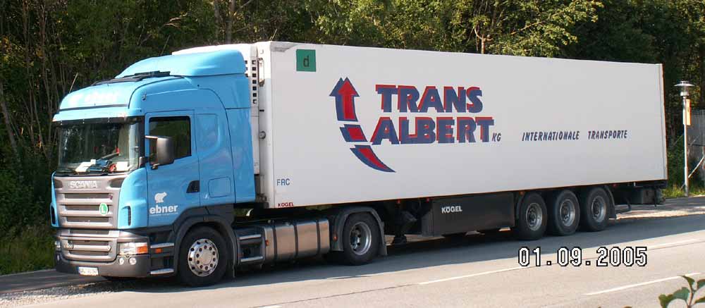 TRANS ALBERT, I - Schluderns Scania R TL