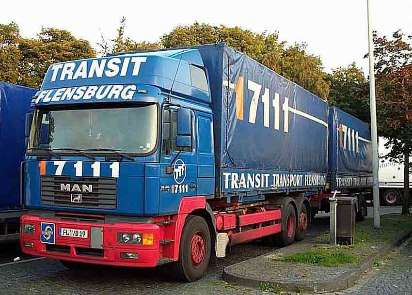 Transit Transport Flensburg, D - Flensburg MAN F 2000 HD