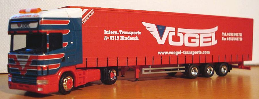 Herpa 10/2001 Scania 164 L SZ Curtain