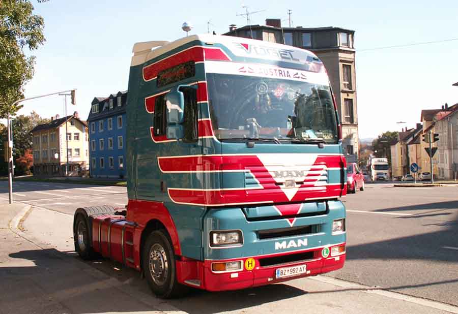 Vögel, A - Bludesch MAN TG-A XXL