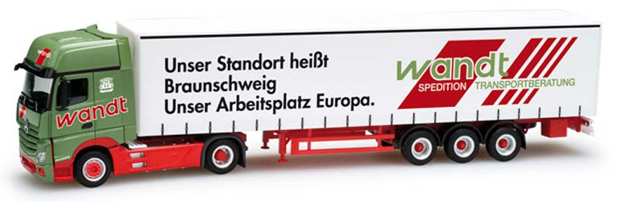 Herpa 08/2011 MB Actros Gigaspace SZ Curtain