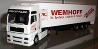 Wemhoff Transport, D - Rheda-Wiedenbrück: Modell von Herpa - .