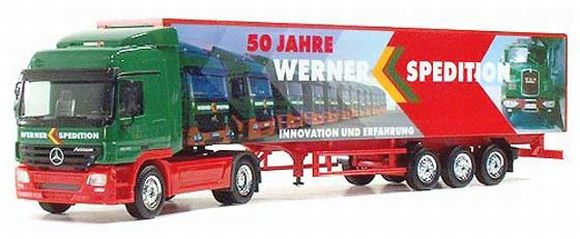 Herpa 12/2006 MB Actros L MP2 SZ Curtain