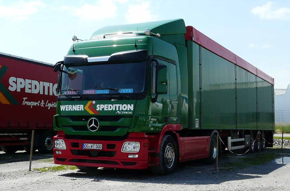 Werner Spedition, D - Appenweier MB Actros L MP3