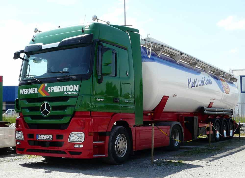  Werner Spedition,  D - Appenweier     MB Actros LH MP3