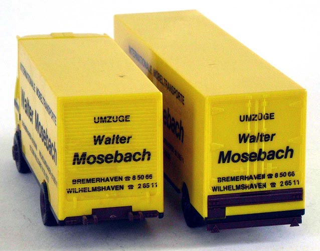 Herpa 02/1991 MB 1622 HZ MÖ KO